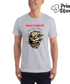 IRON-MAIDEN-(EDDIE-METAL)-siva-muska-majica