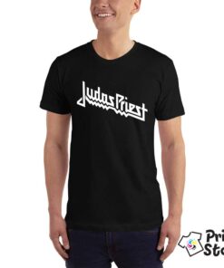 JUDAS-PRIEST-(Band-logo-Art)-crnamuska-majica