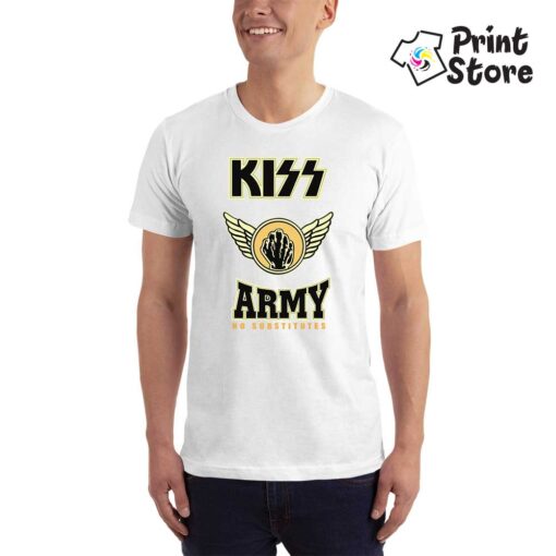 KISS-ARMY-(No-Substitutes)-crna-muska-majica