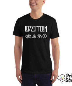 LED-ZEPPELIN-(Logo-Art)-crna-muska-majica