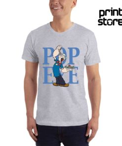 Popeye-Italy-siva-muška-majica