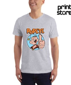 Popeye-OK-muška-siva-majica