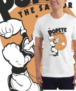 Popeye-the-Sailor-muška-bela-majica