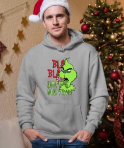 Bla-Bla-happy-new year duks sa kapuljačom Grinch sivi